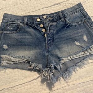 Womens KanCan jean shorts
